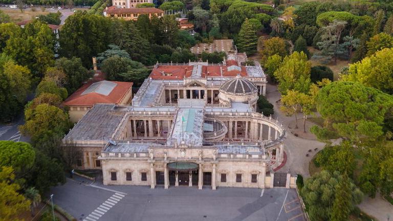 Lo stabilimento Tettuccio, simbolo di Montecatini (foto Nucci)
