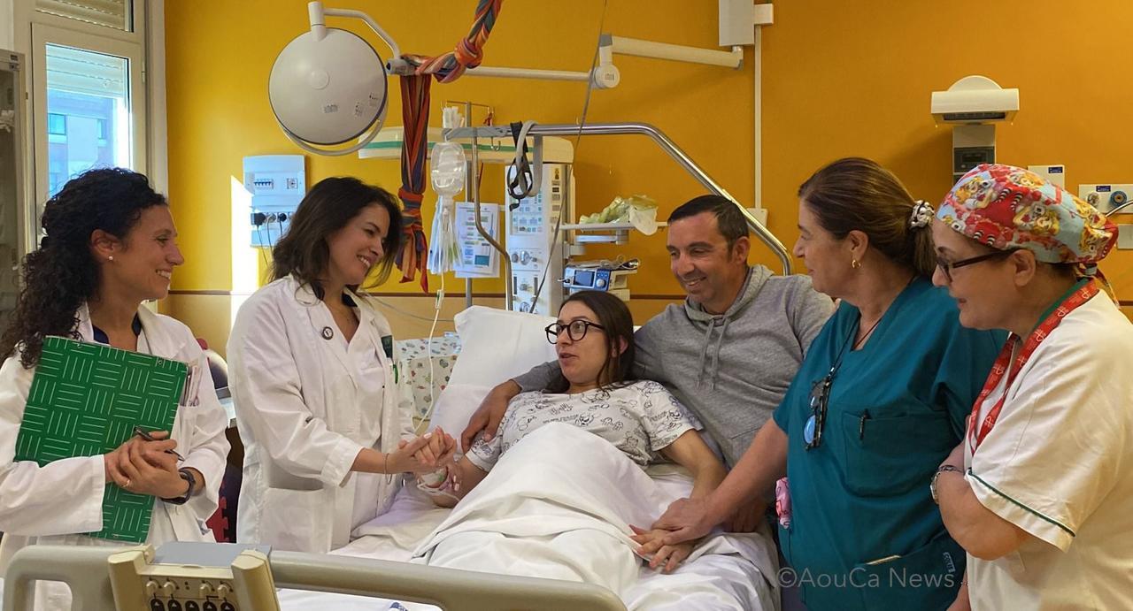 Al policlinico di Monserrato nascono tre gemelle da parto naturale: benvenute Camilla, Bianca e Carlotta