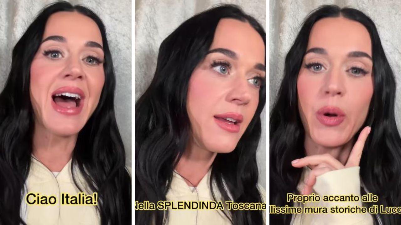 
	Katy Perry in alcuni frame del video postato su Instagram

