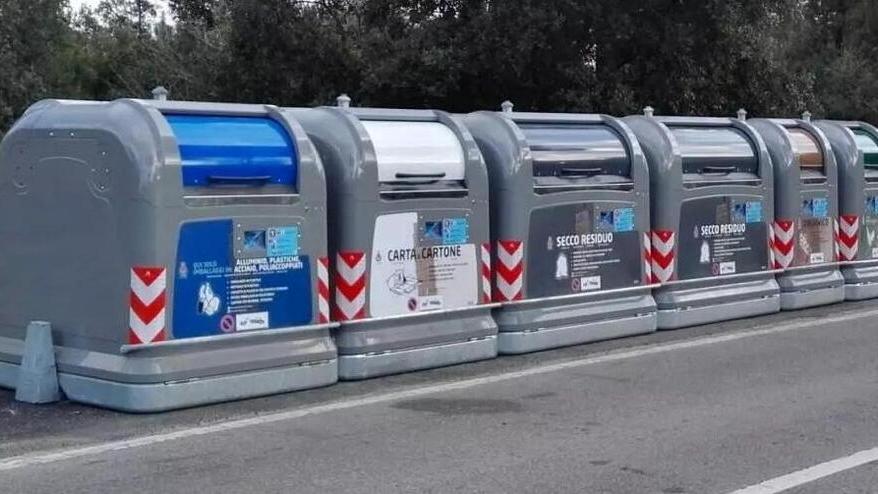 I cassonetti per i rifiuti