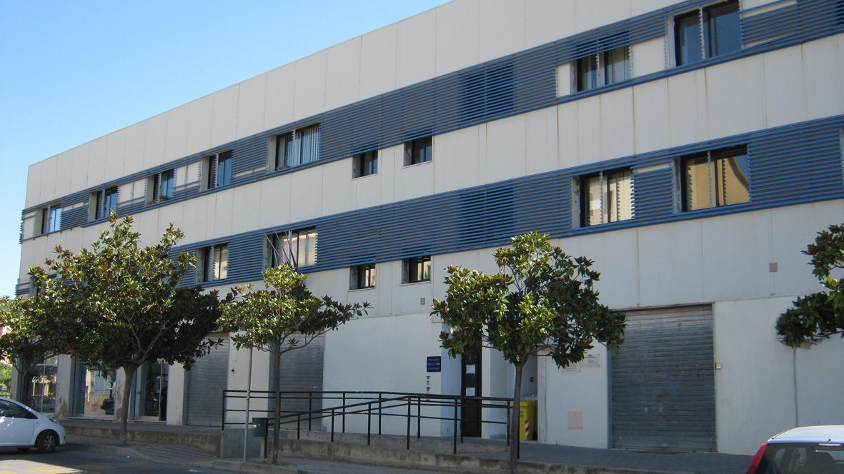 Gli uffici della Direzione della Asl 7 di Carbonia