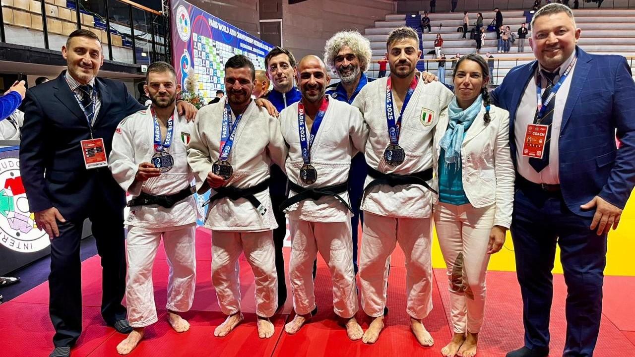 Judo, l’olbiese Raimondo Degortes “Pinzellu” vince il terzo titolo mondiale