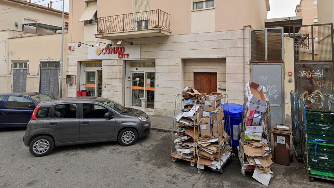 La Conad di via Baroni