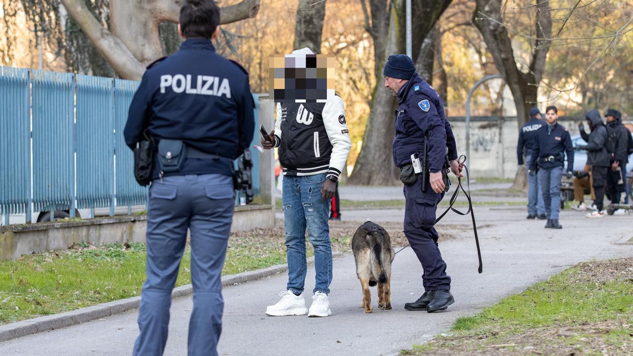 Un controllo anti-droga della polizia (foto d'archivio)