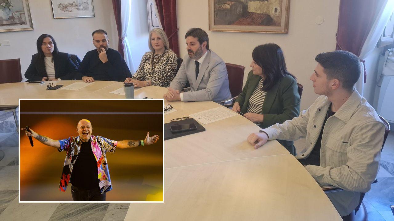 Max Pezzali a Capodanno: «Sassari vuole guidare la riscossa del Nord-ovest»