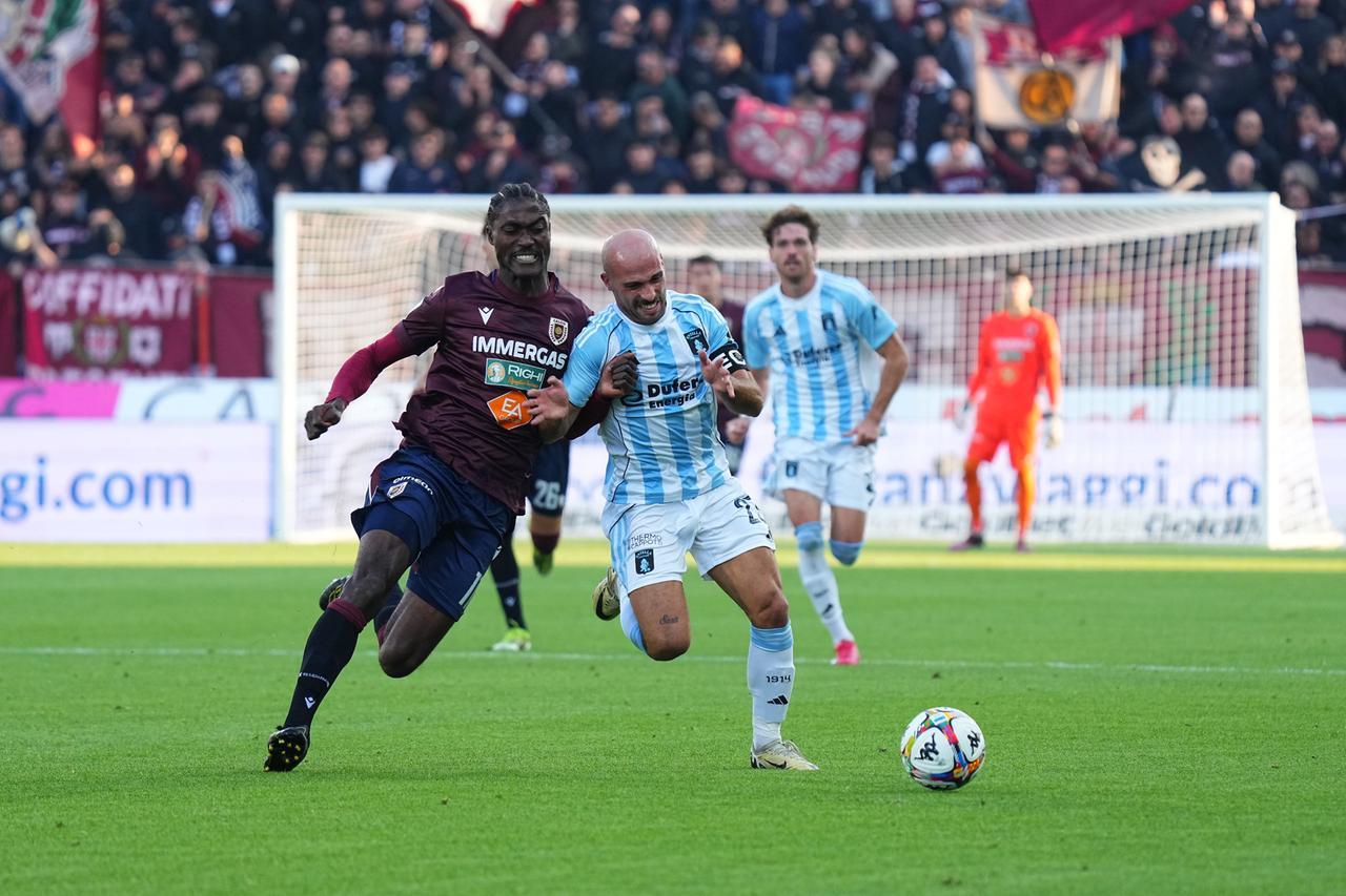 La Reggiana non va oltre il pareggio interno contro la Virtus Entella: rivivi la cronaca in tempo reale della sfida di Serie B