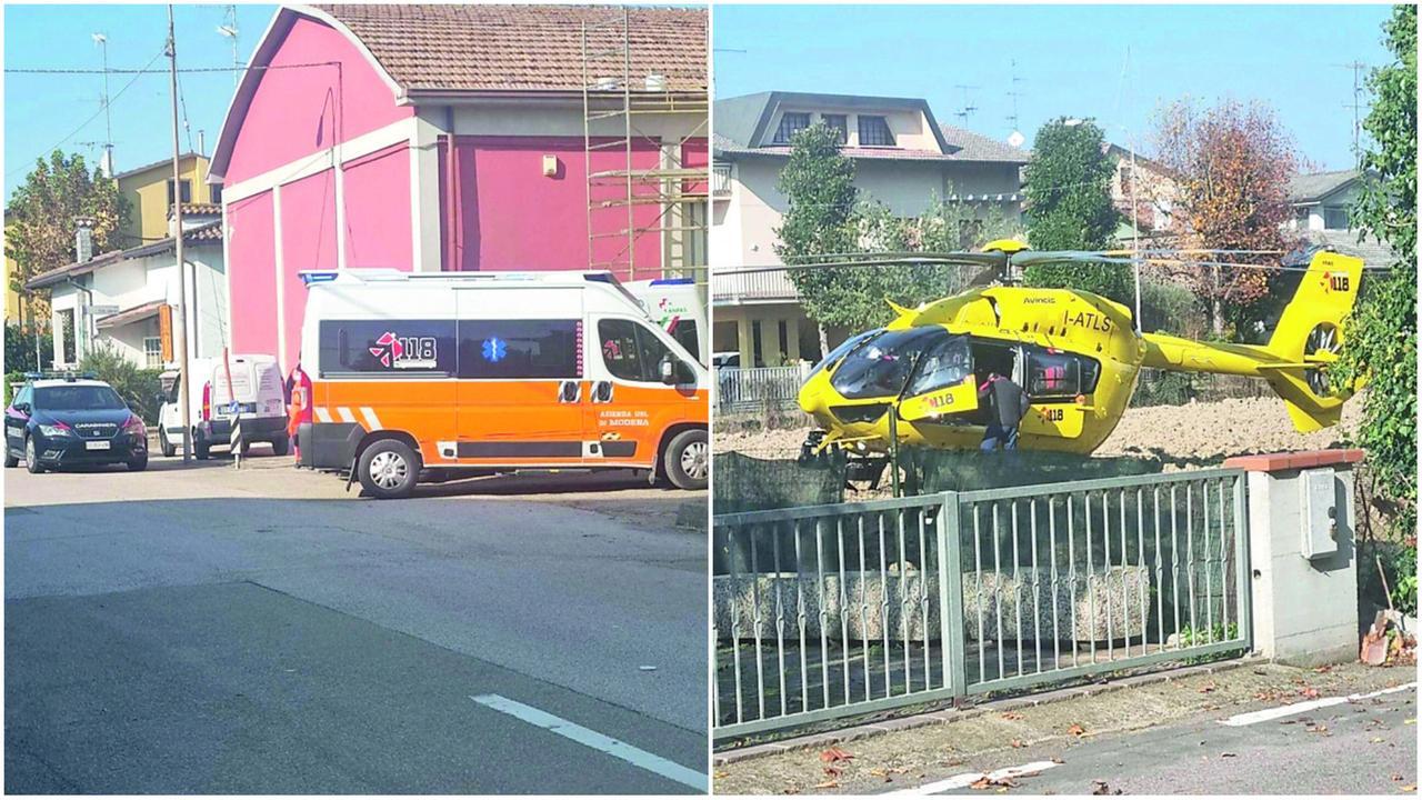 Cade dal ponteggio: 83enne gravissimo