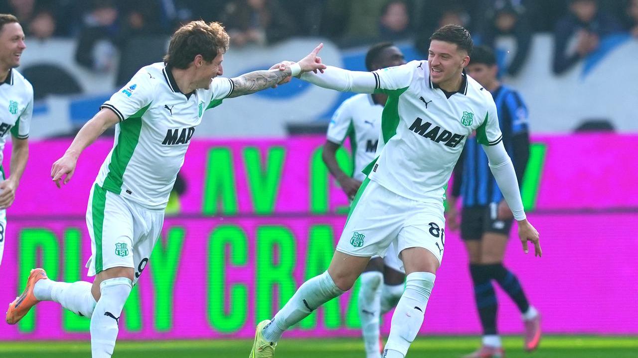 Il Sassuolo di Berardi vola: 3-0 all’Atalanta