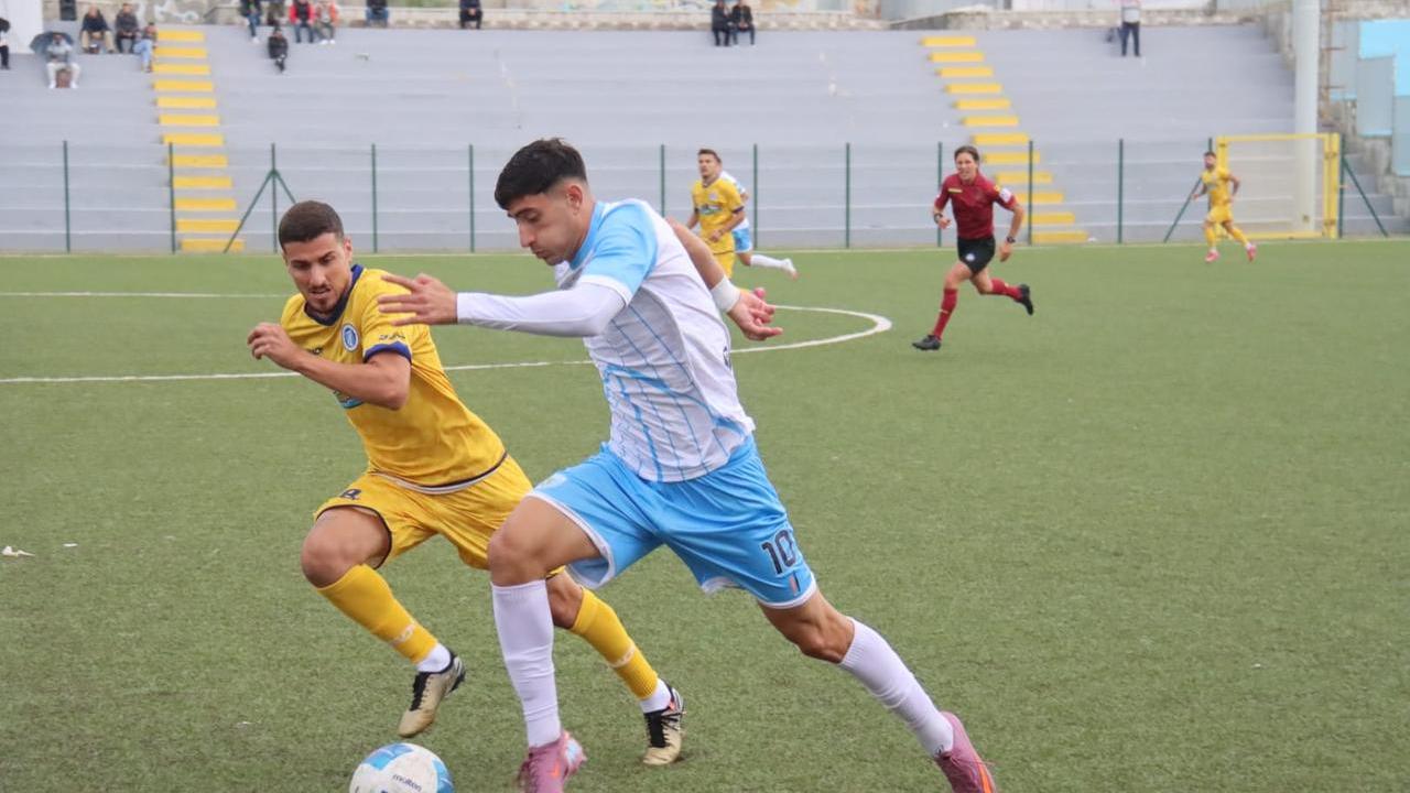 Una immagine della partita Latte Dolce-Albalonga (foto di Ivan Nuvoli)
