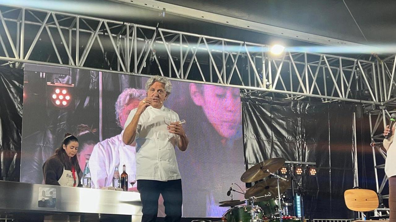 Giorgio Locatelli protagonista a Iglesias con il suo showcooking