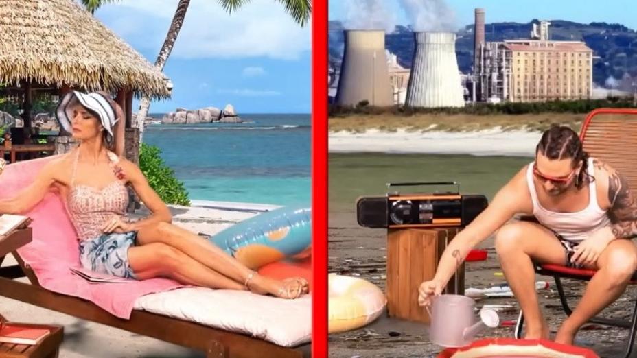 Un fermo immagini dal programma Rai