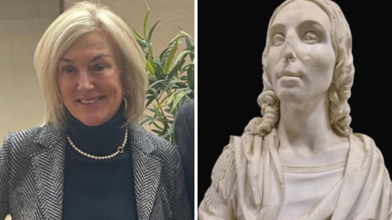 Un busto che la ritrae e una cerimonia dedicata: Angelica Palli torna nel “suo” liceo di Livorno