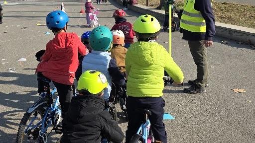 Piccoli ciclisti al Novi Sad per pedalare “Senza Rotelle”