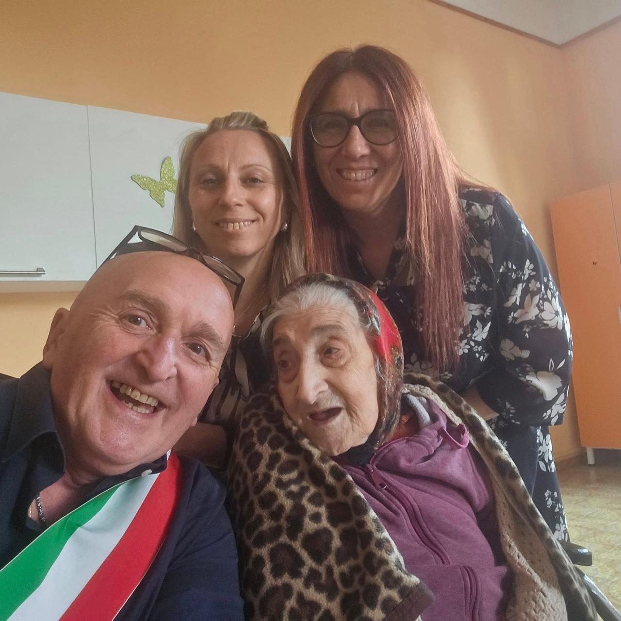 Pierina ha compiuto 105 anni: è la più anziana di Casina