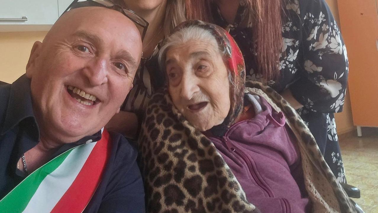 Pierina ha compiuto 105 anni: è la più anziana di Casina
