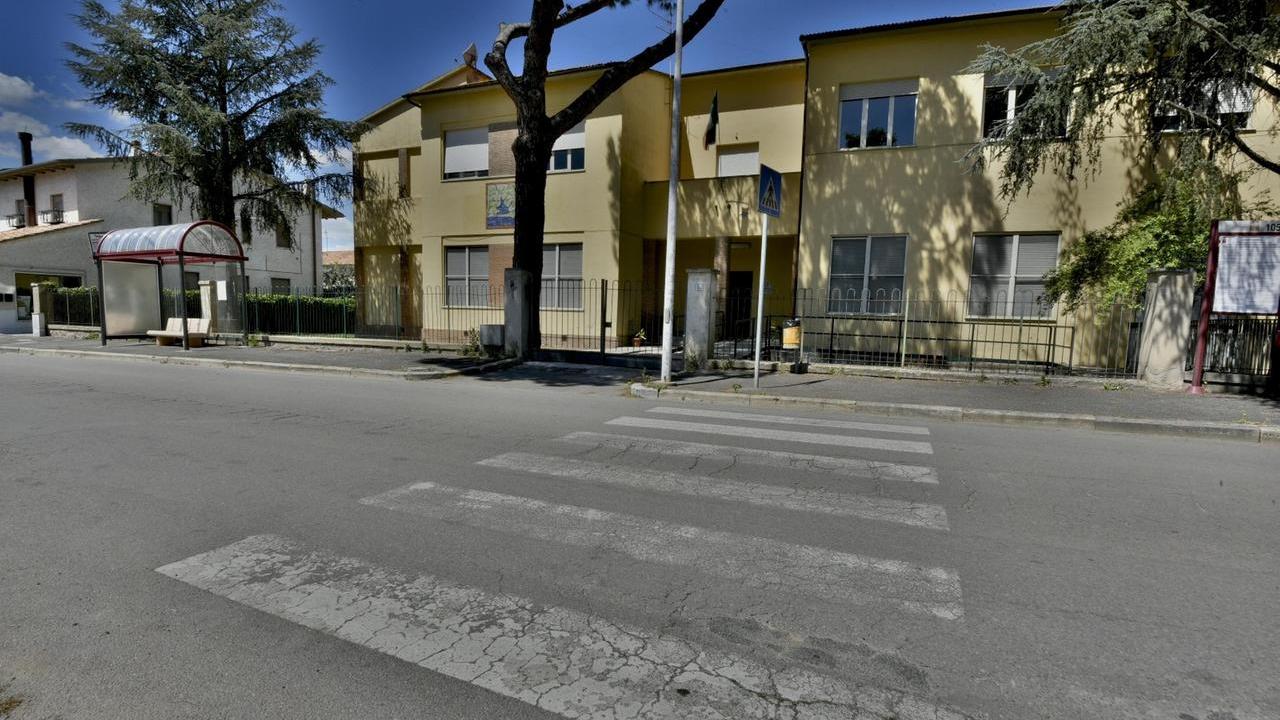 La scuola Concialini di via dei Garibaldini a Braccagni