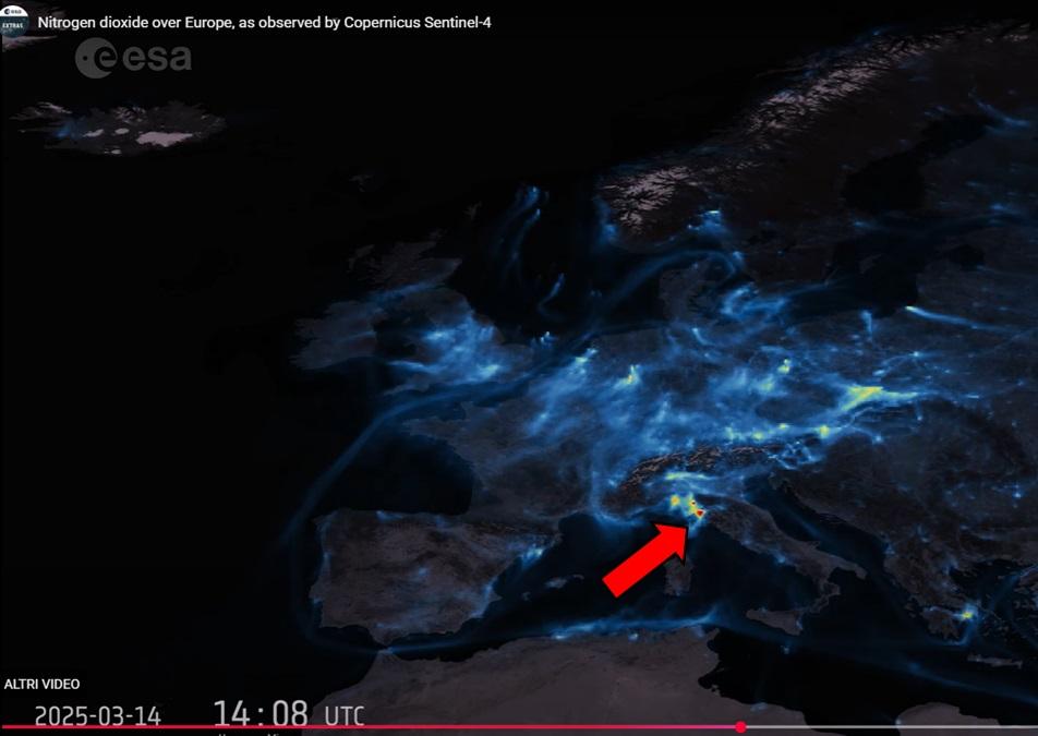 Livorno, Porto Pulito: «Gas tossico, dal satellite immagini allarmanti»