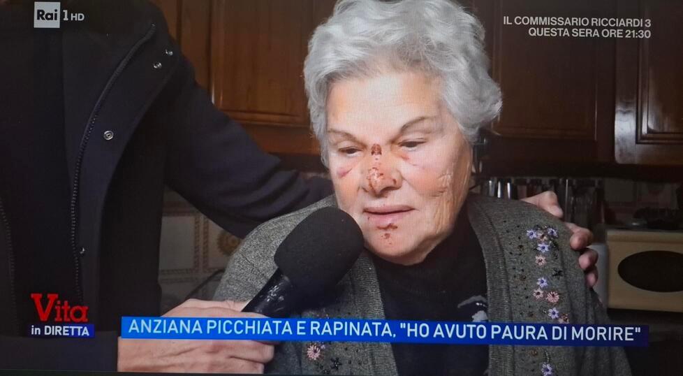 Un'immagine della trasmissione