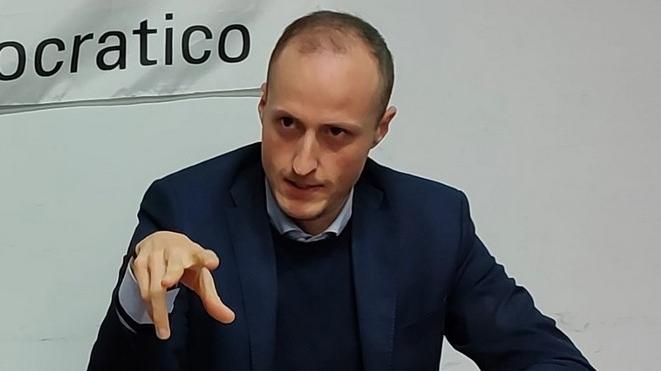 Il segretario provinciale del Pd Marco Biagioni
