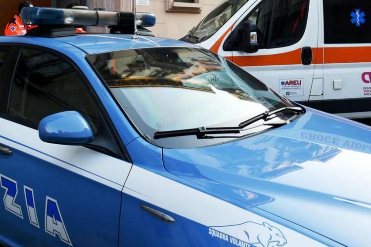 
	Polizia e ambulanza (foto d'archivio)

