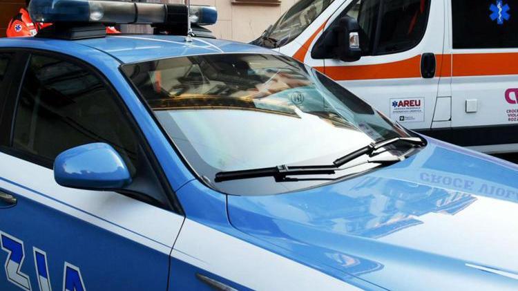 Polizia e ambulanza (foto d'archivio)