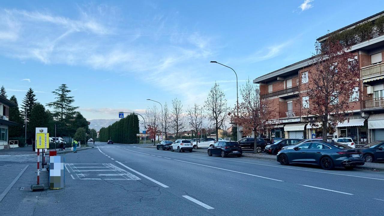 Il punto dove è avvenuta la tragica caduta (foto Nucci)