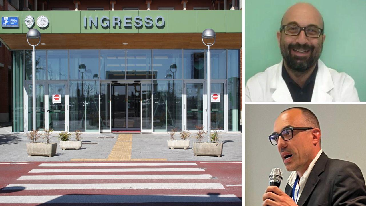 Un ingresso di Cisanello, Roberto Ceravolo (in alto) e Federico Coccolini