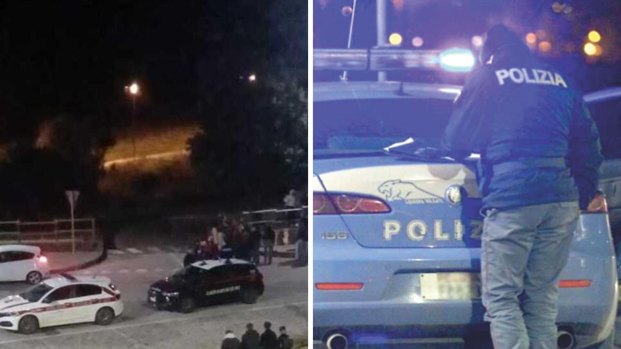 Il momento della rissa a Calamoresca