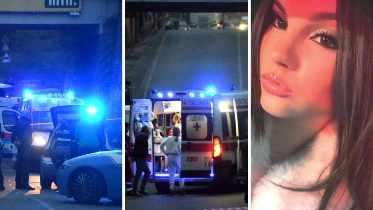 Il luogo dell'incidente e la 17enne morta