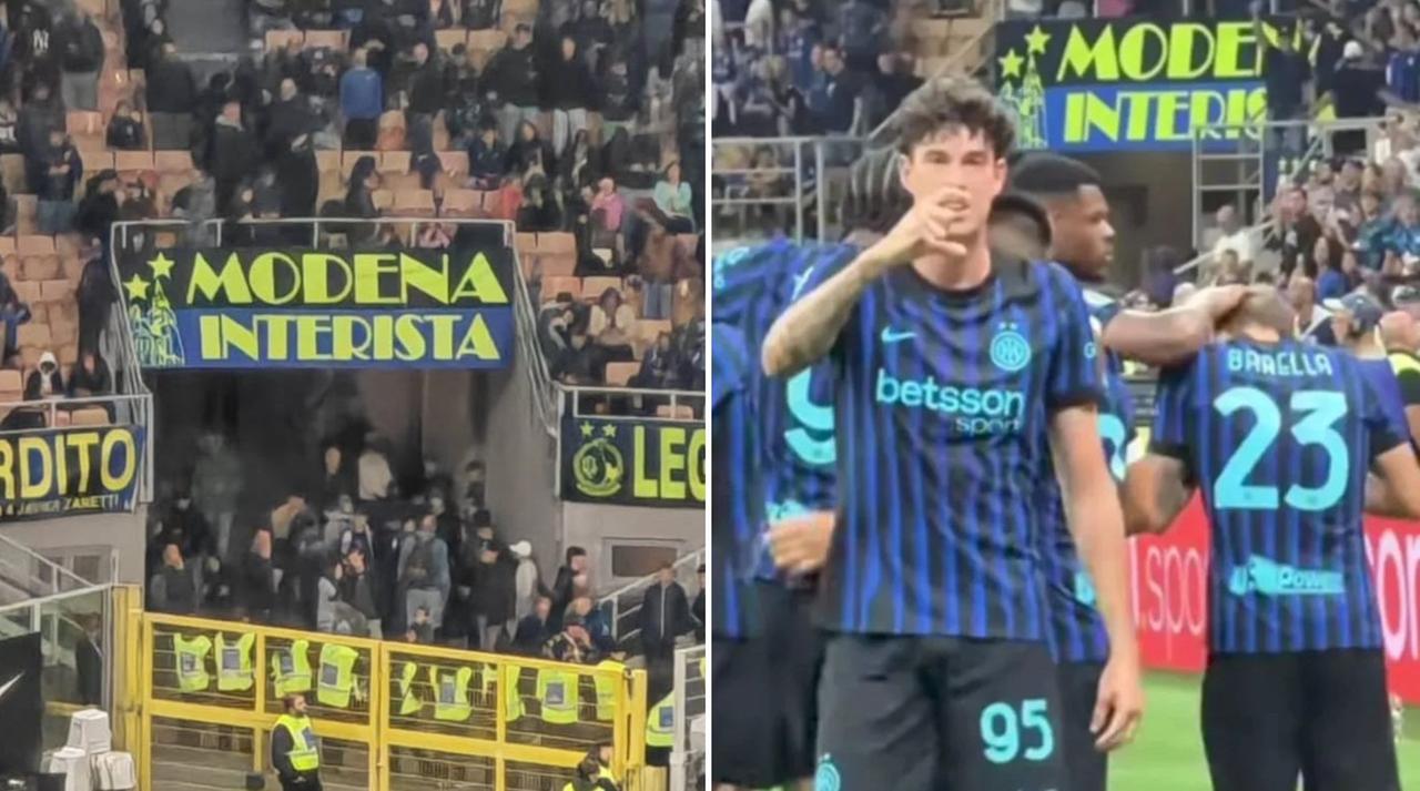 
	Lo striscione di Modena Interista a San Siro

