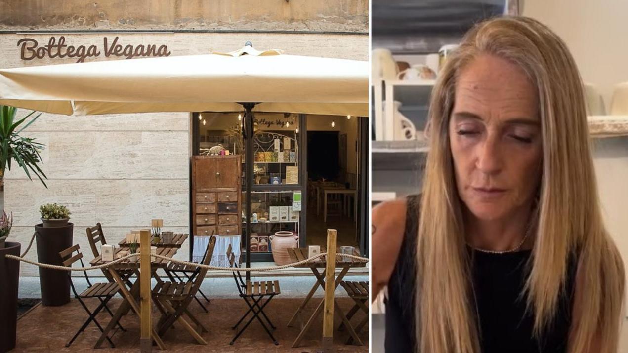 Bottega Vegana e la titolare Stefania Degli Esposti