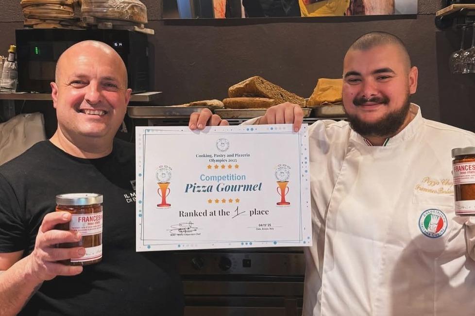 Pizza gourmet, è un cecinese il campione del mondo alle Olimpiadi della cucina: la ricetta show