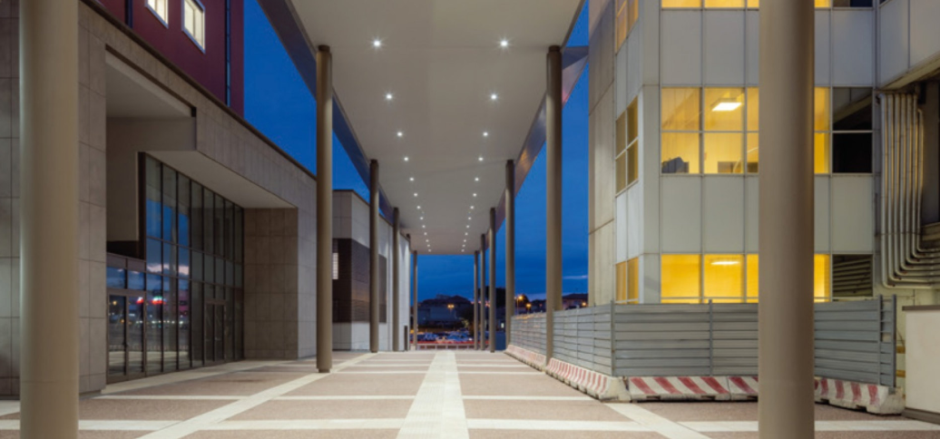 
	L'ospedale Ca' Foncello di Treviso

