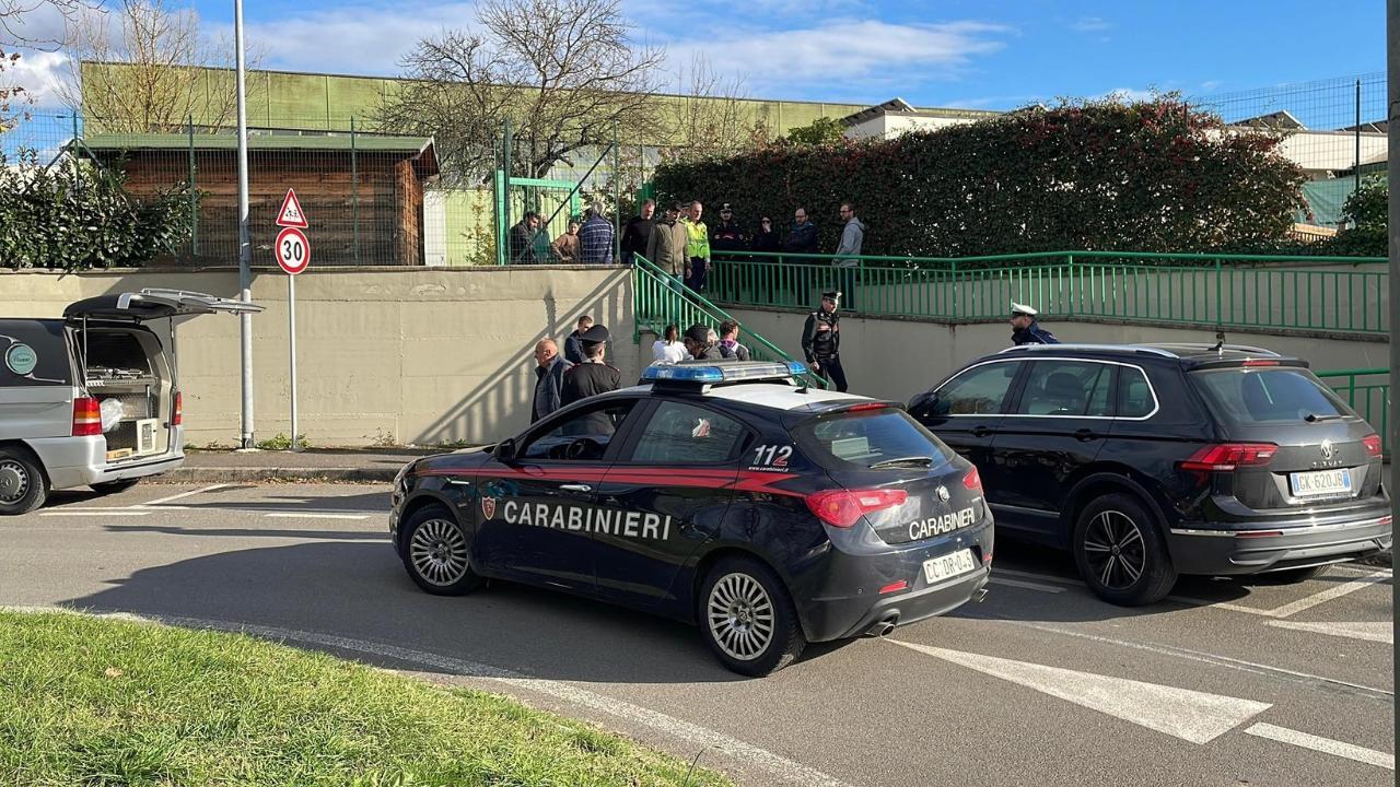 
	Il luogo della tragedia (foto:Teletruria)

