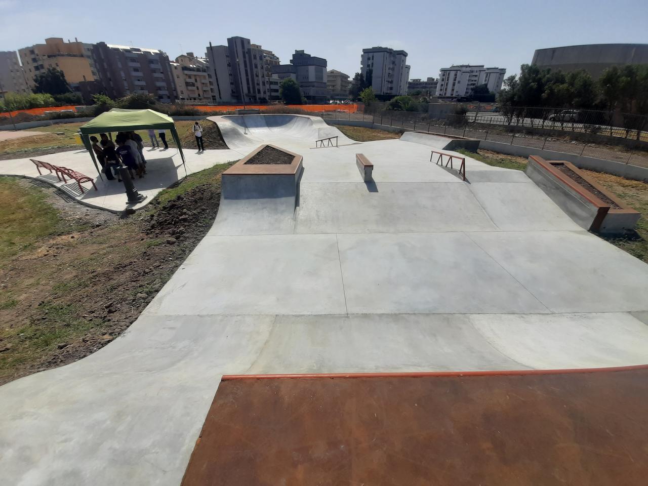 
	Lo skate park al Centro giovani di Oristano

