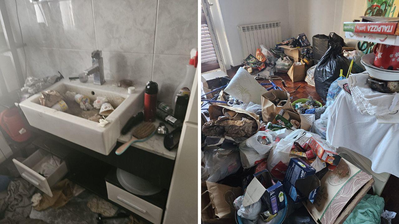 L'interno della casa