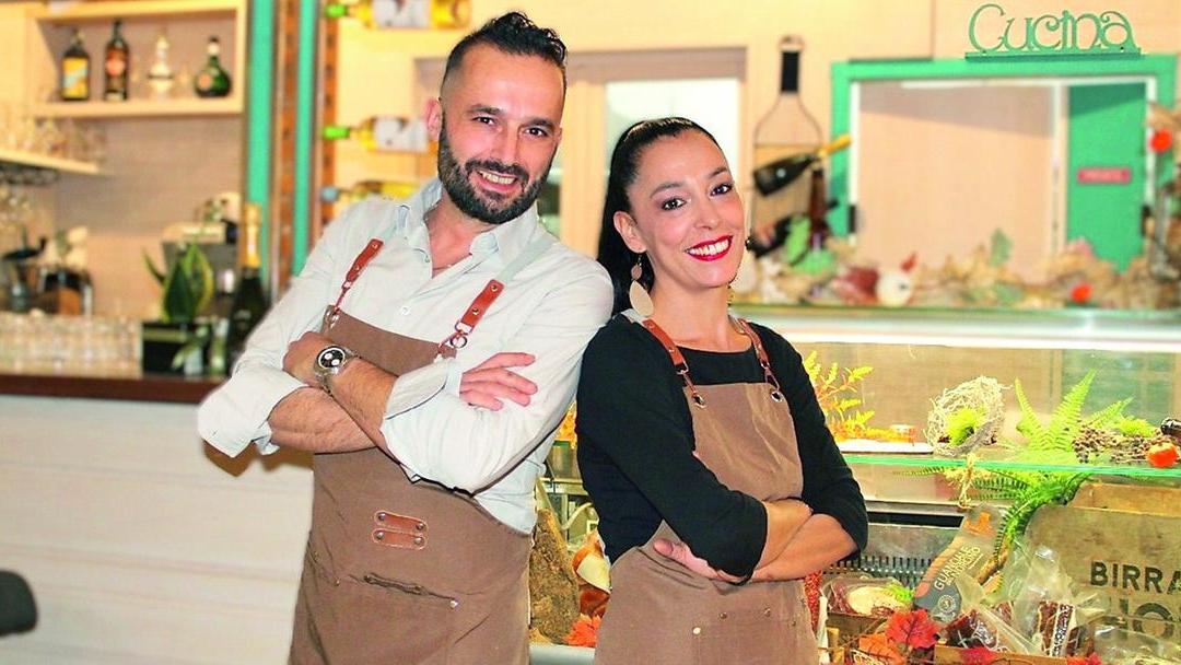 Stefania Mulas con Maurizio Peru