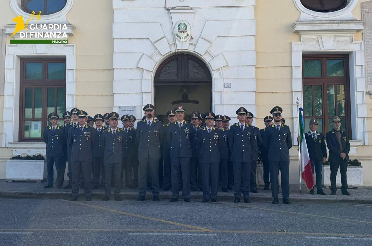 Guardia di finanza, a Nuoro la visita del comandante regionale