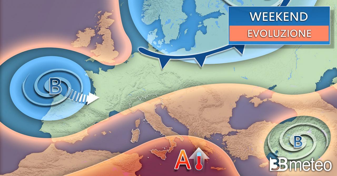 
	Nel weekend cambia il tempo

