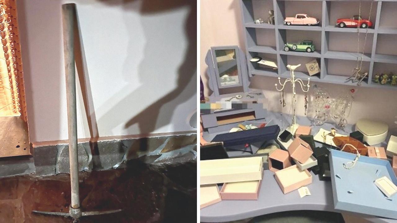 Il piccone e la casa svaligiata 