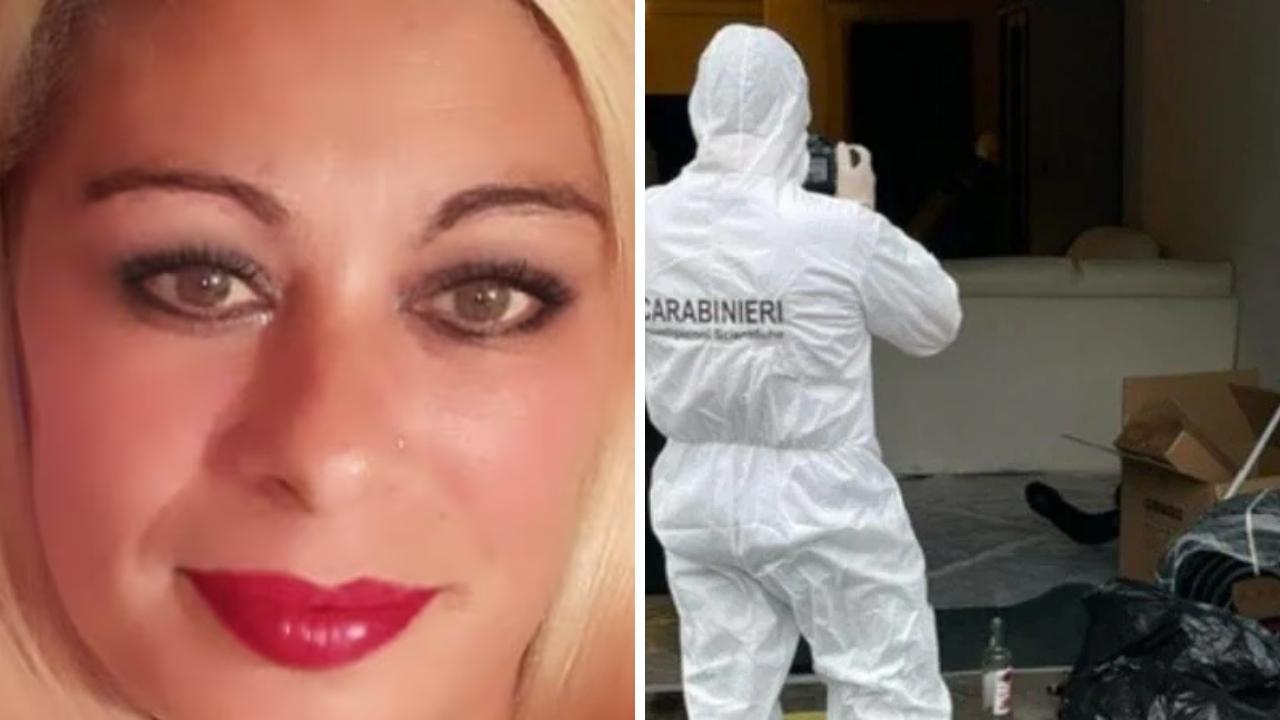 
	Maria Campai e il garage in cui &egrave; stata uccisa

