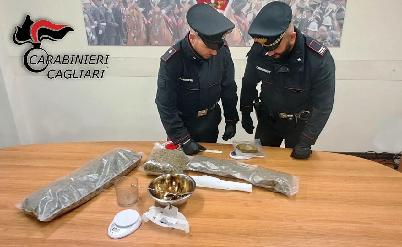Burro alla marijuana per fare i dolci con l’olio di cannabis e due chili di droga in casa: 28enne in manette