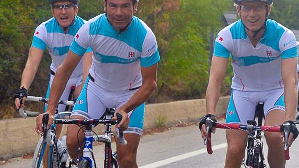 Cassani pedala contro la fibrosi cistica