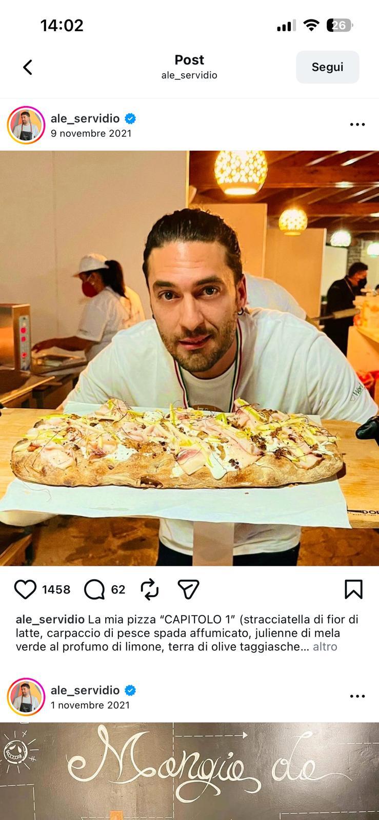 Chi è Alessandro Servidio, il reggiano campione della pizza che dal 22 novembre sarà protagonista su Food Network