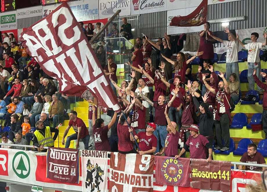 I tifosi della Libertas in Friuli