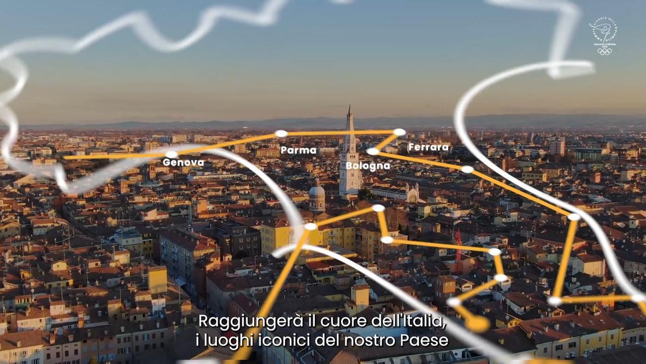 
	Il percorso della fiamma olimpica

