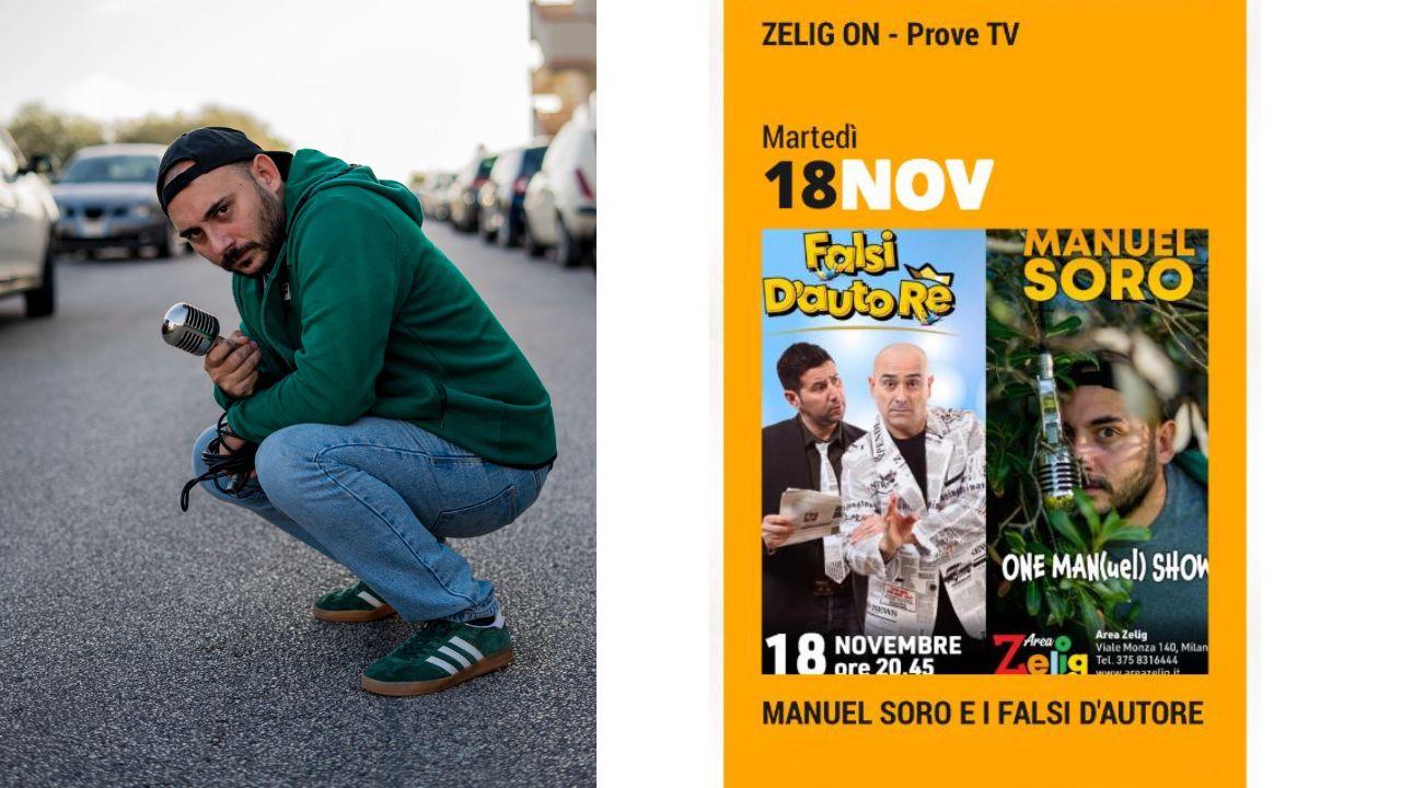 Un comico sassarese pronto a debuttare sul palco di Zelig: ecco chi è