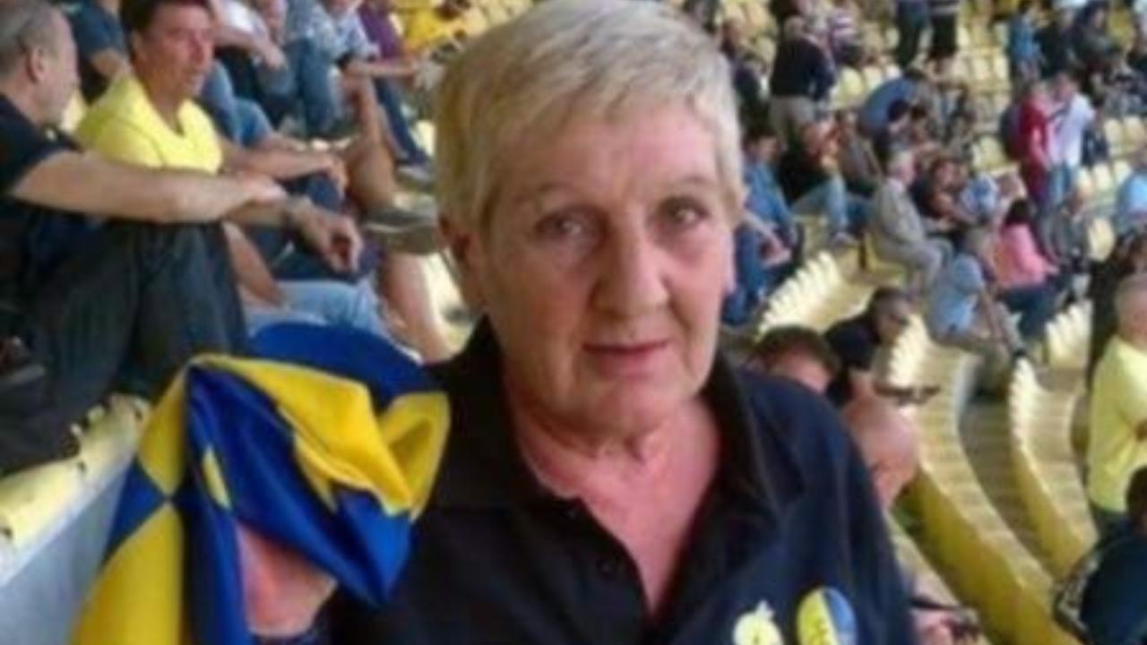 Milena Borghi in una foto allo stadio Braglia