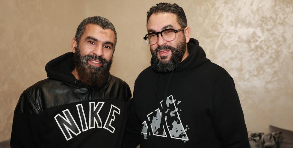 
	Noureddine (a destra) con il fratello

