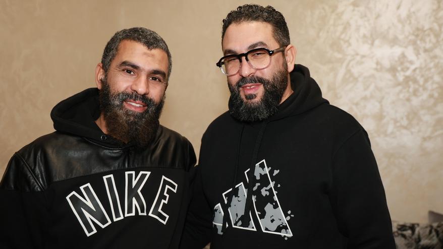 Noureddine (a destra) con il fratello